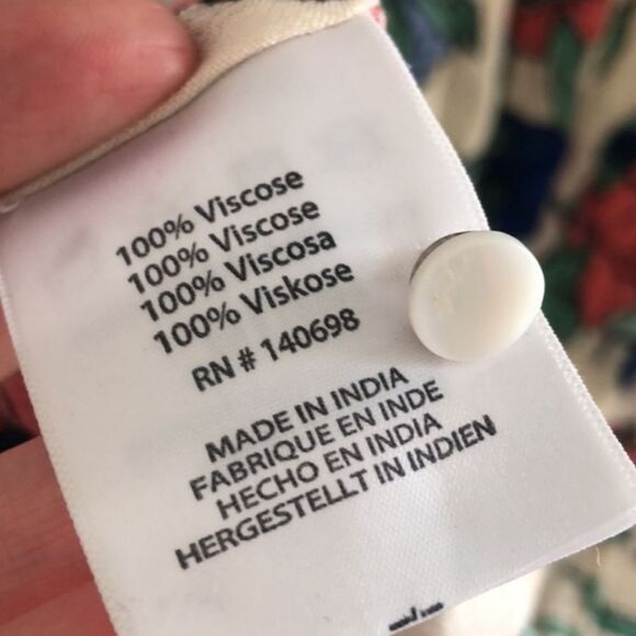 Tavik Crinkle Sleeveless Floral Print Midi Dress Small - Picture 8 of 9